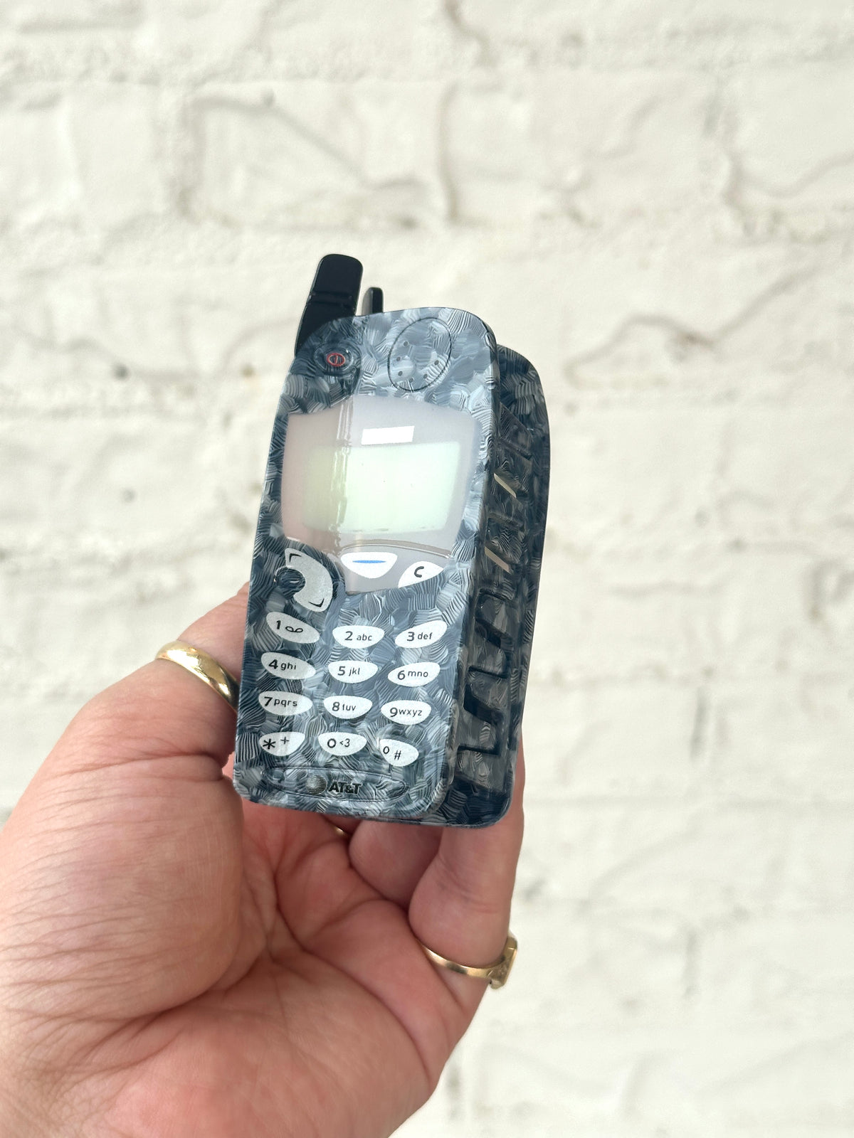 2000s Cell Phone Hair Clip