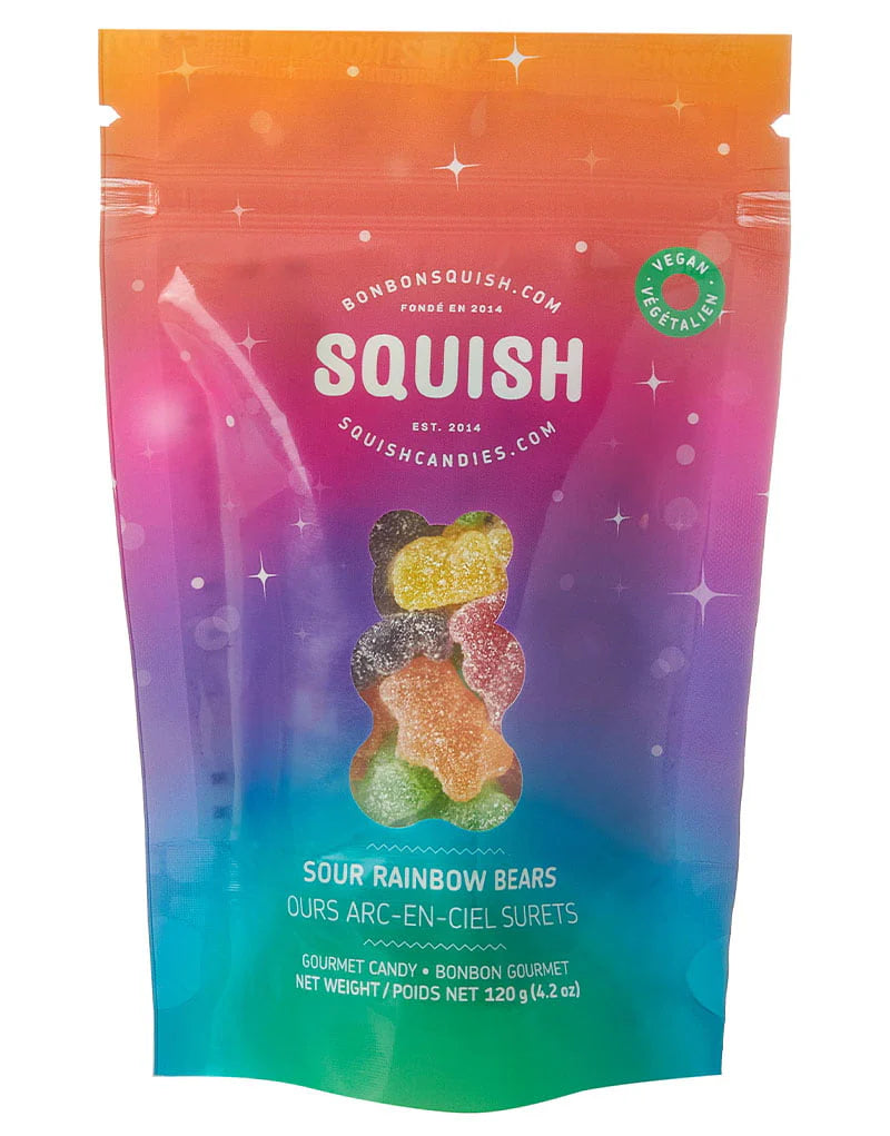 Vegan Sour Rainbow Bear Gummies