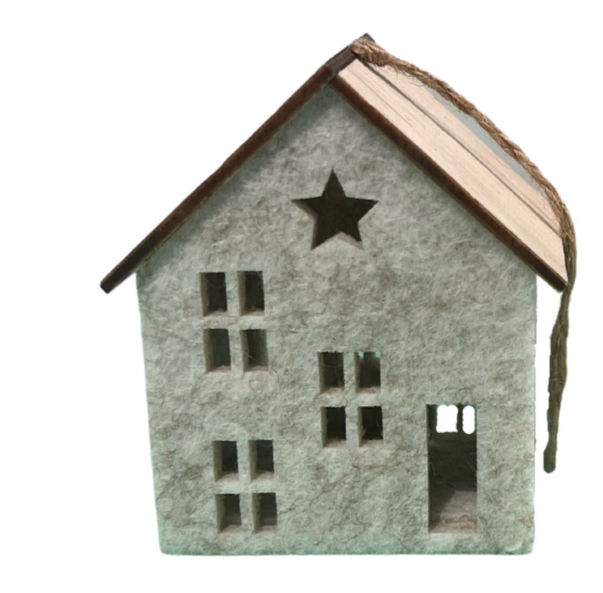 Felt House Ornament