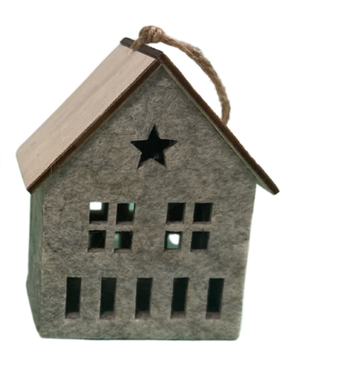 Felt House Ornament