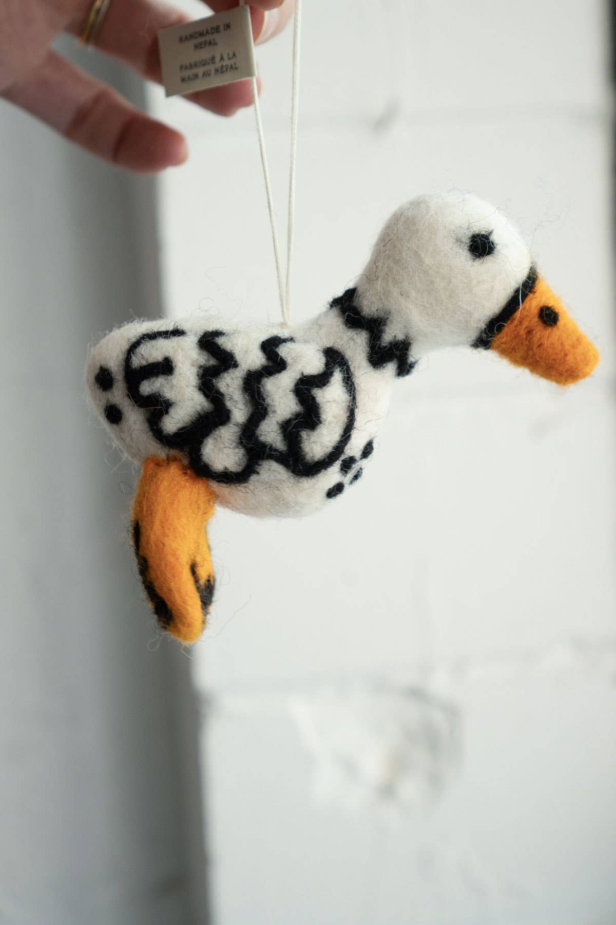 Fowl | Felted Wool Duck Ornament