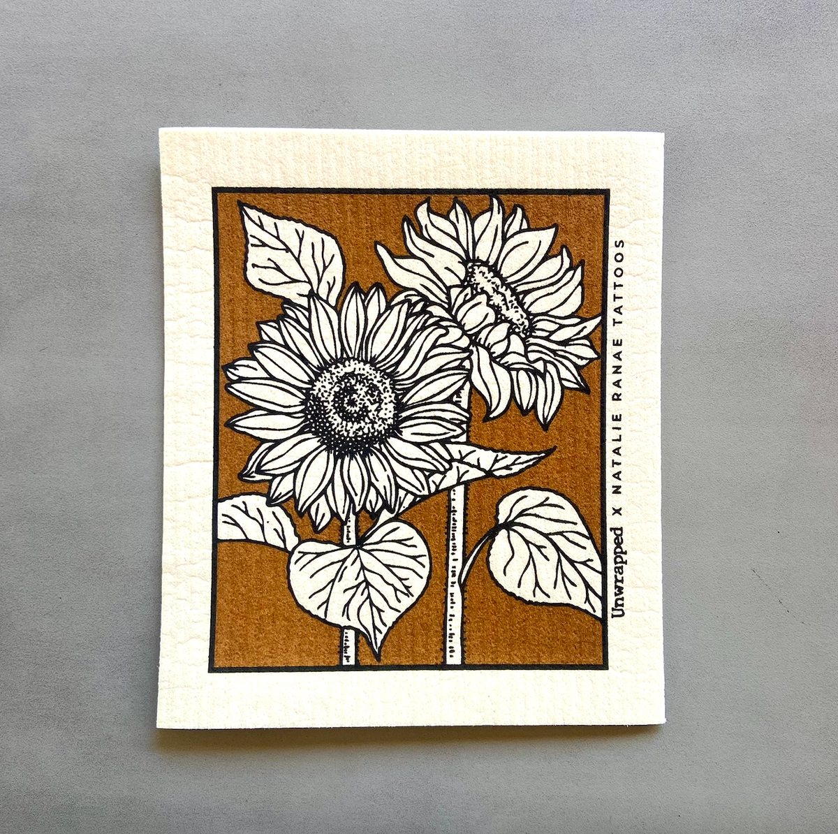 Swedish Sponge Cloth - Sunflowers