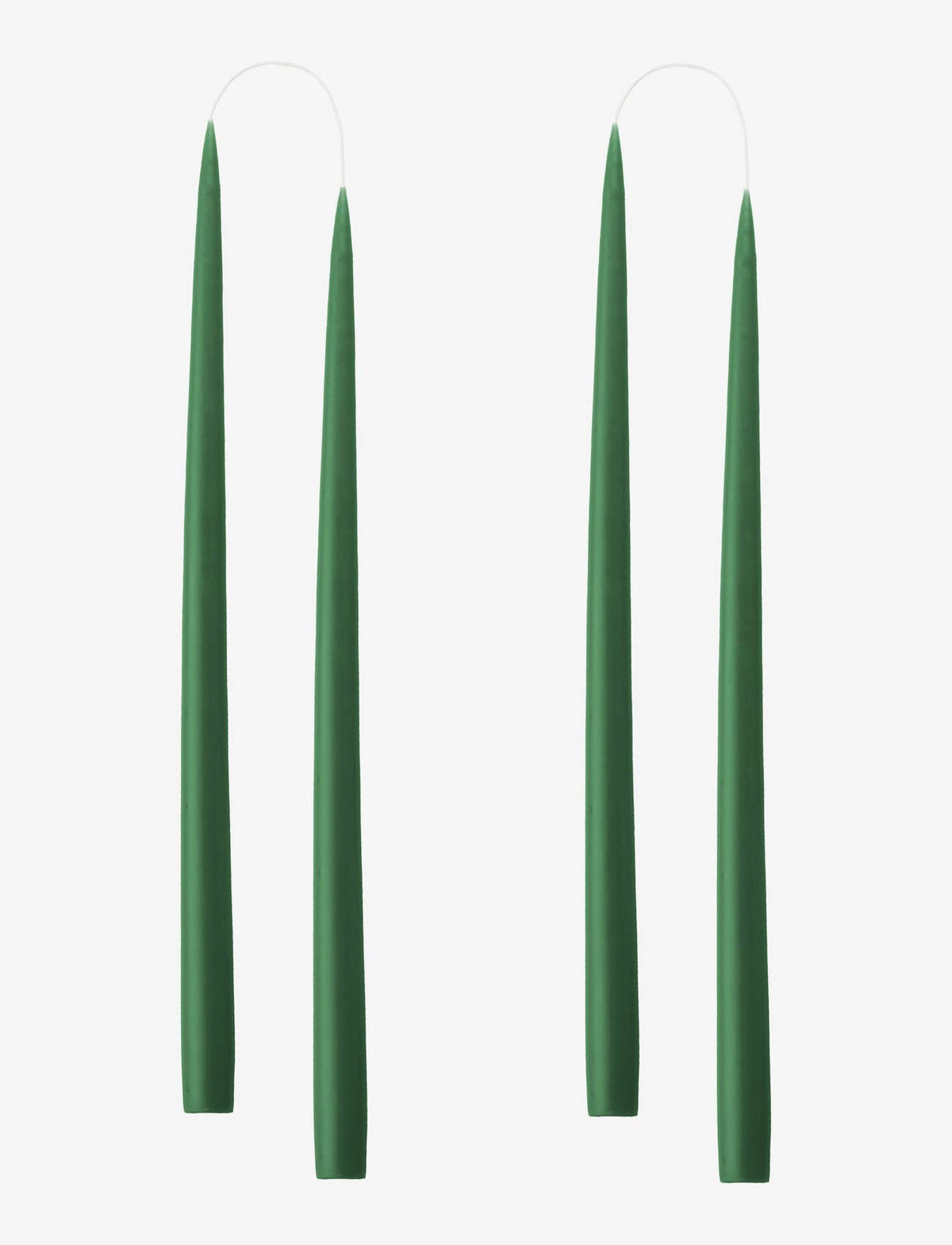 Pair of Hand-Dipped Danish Tapers -Pine