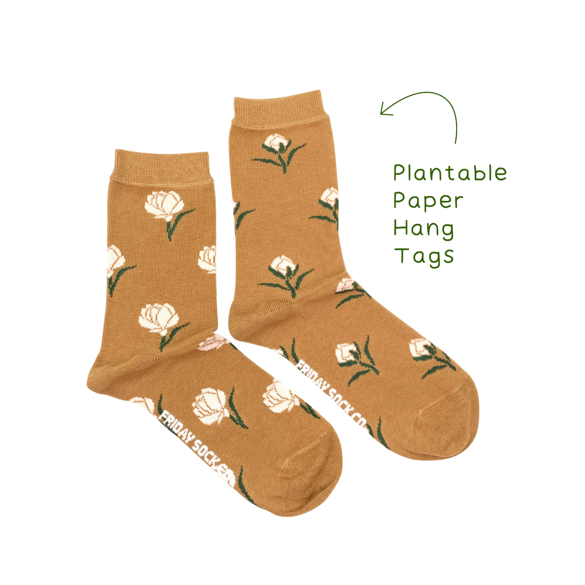 Women&#39;s Blooming Flower Socks - Mismatched