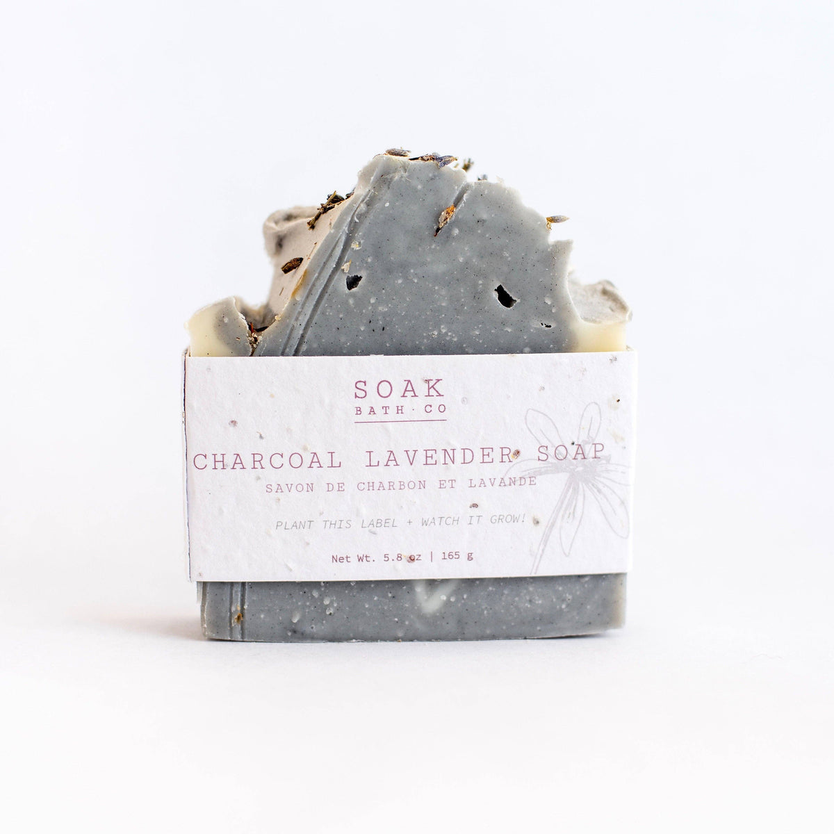 Charcoal Lavender Soap Bar