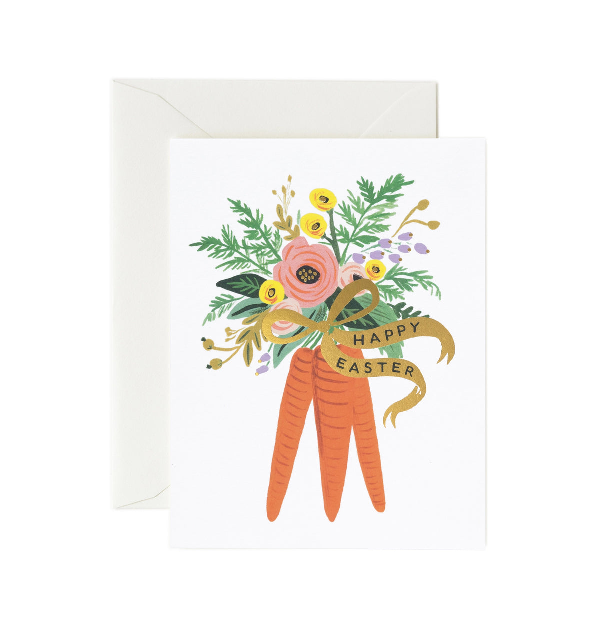 Carrot Bouquet Card