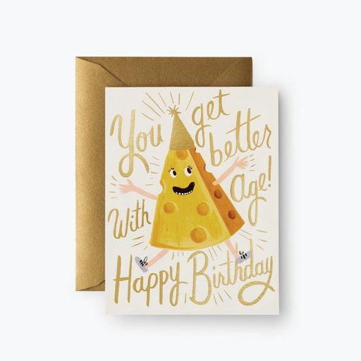 Better With Age Birthday Card