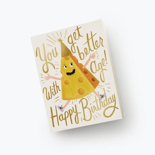 Better With Age Birthday Card