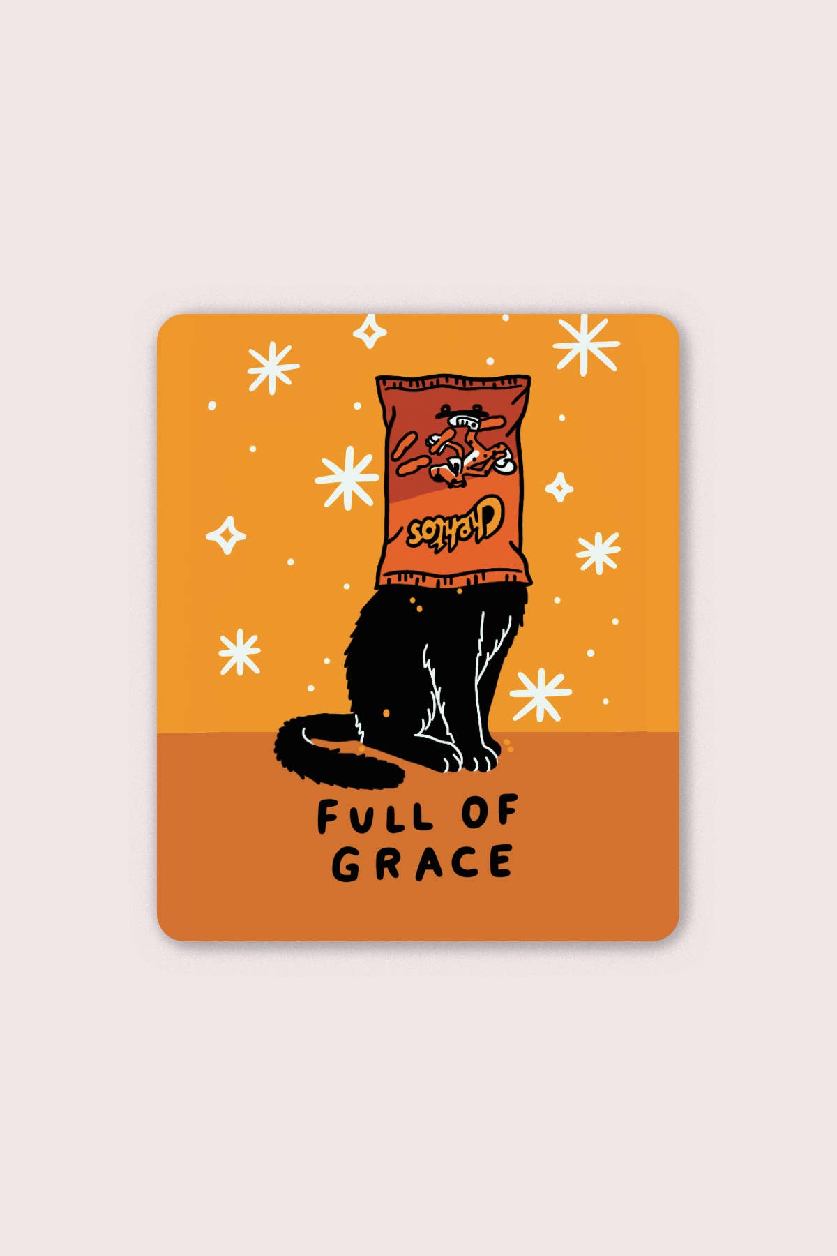 Full of Grace Sticker | Waterproof Vinyl Sticker