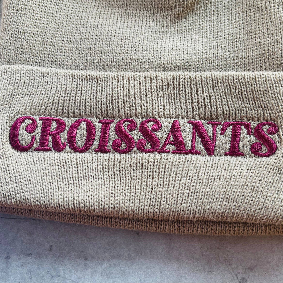 Croissants Knit Beanie