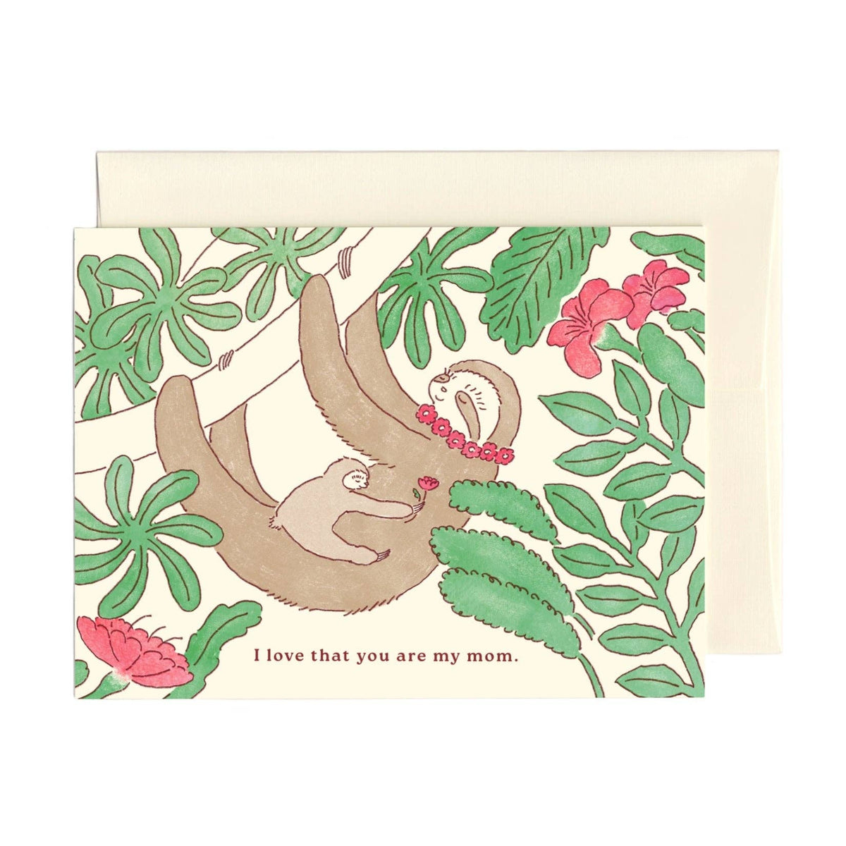 Sloth Mom - Card for Mothers