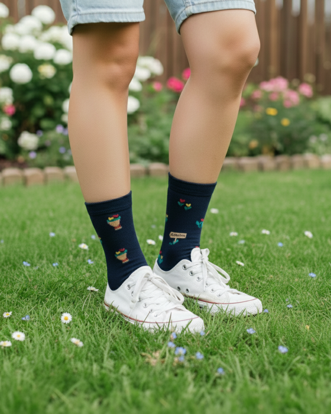 Women's Tulip Market Socks