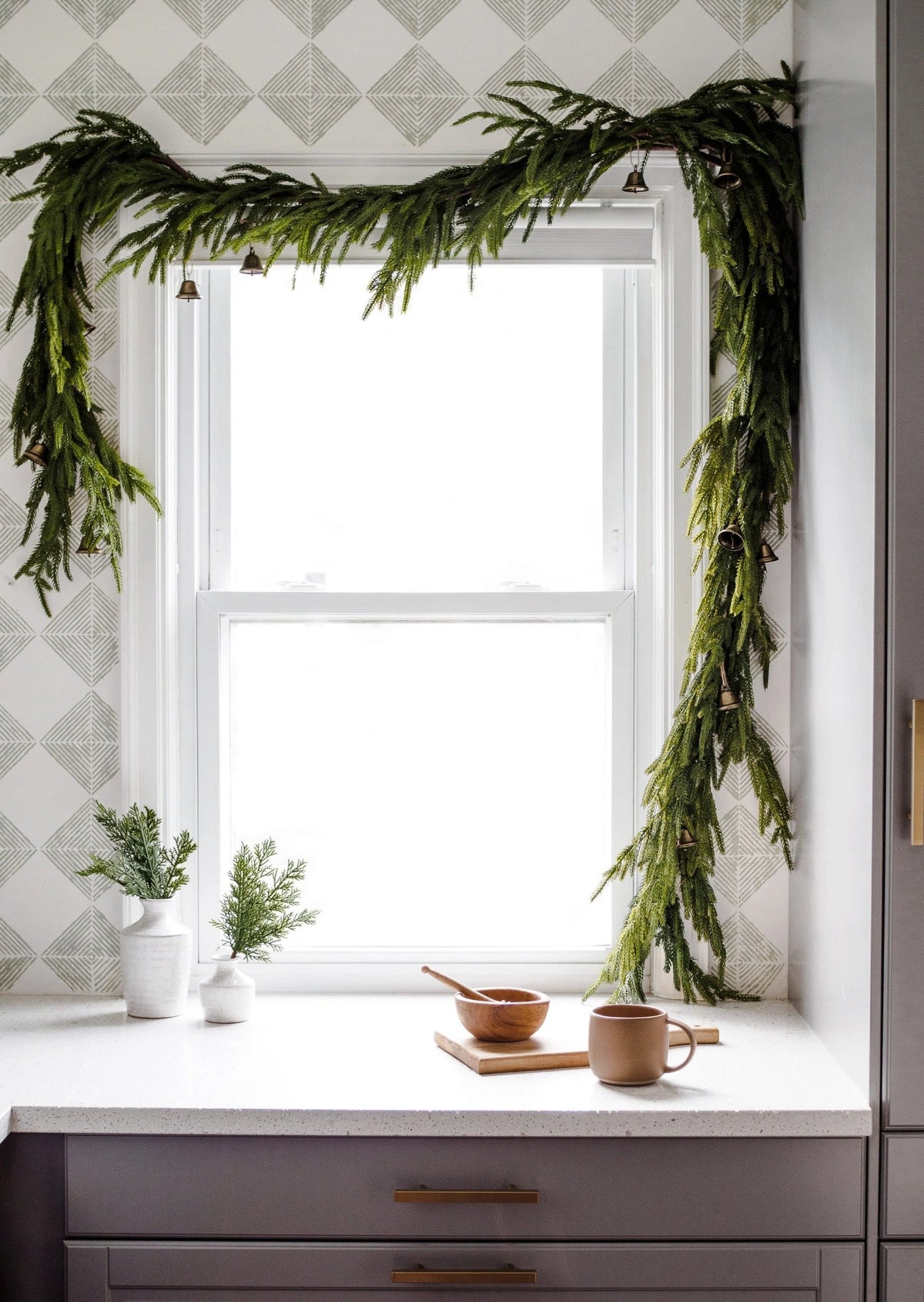 Norfolk Pine Garland - 120 Inches