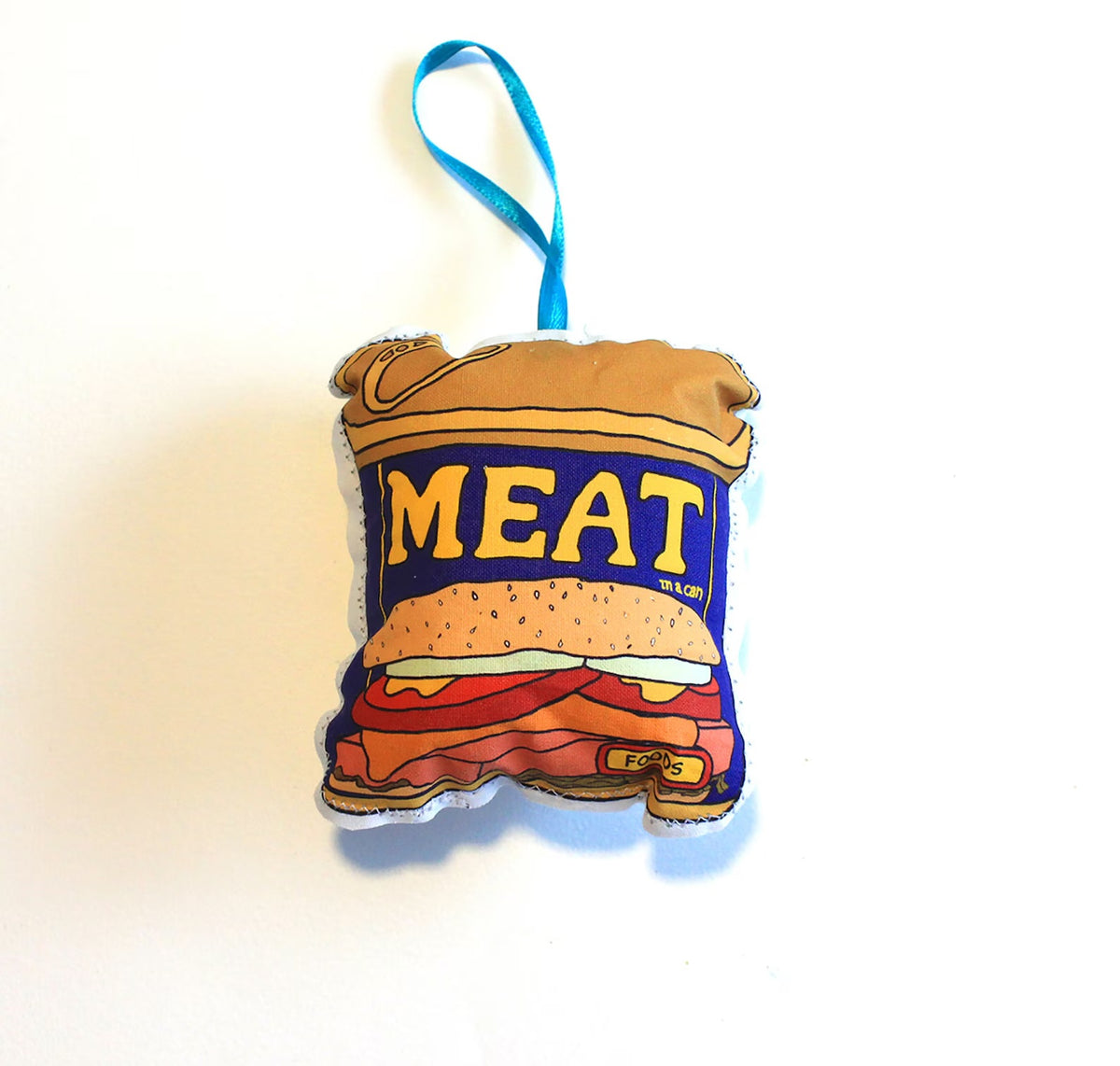 Meat Can Puffy Ornament