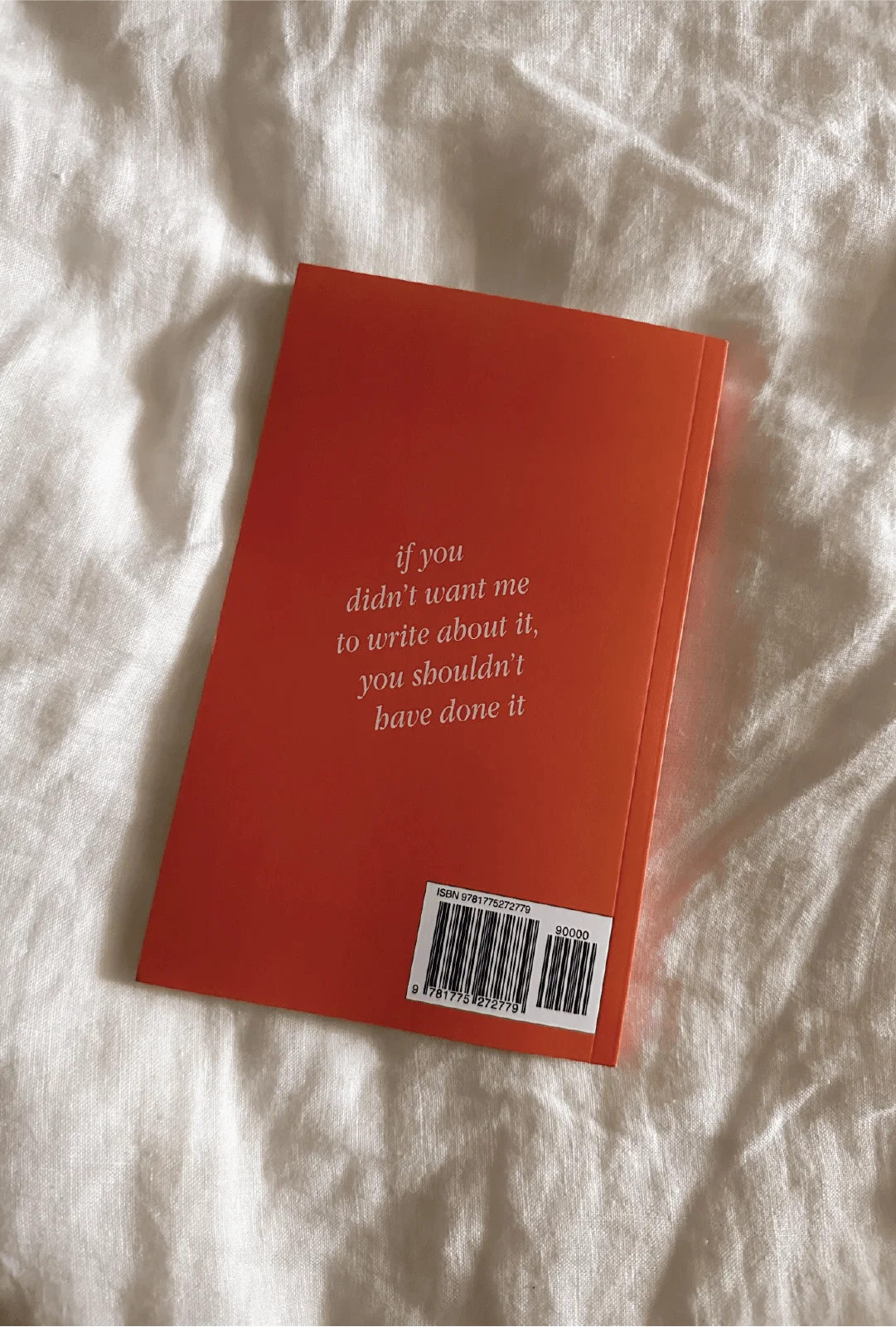 'i would have never done it to you' - Poetry Book