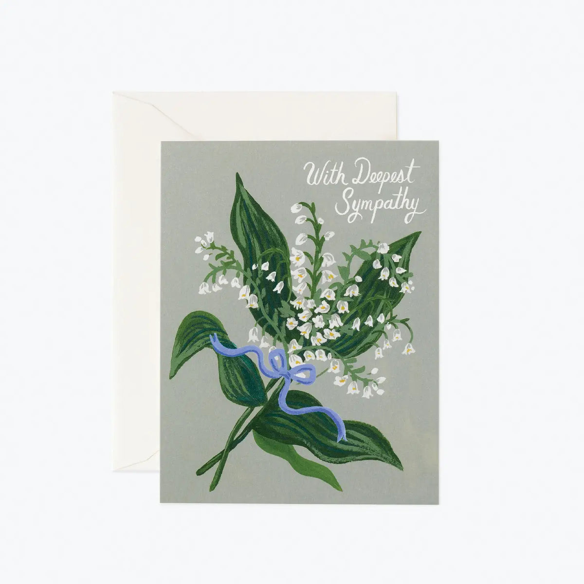 Lily of Valley Sympathy Card