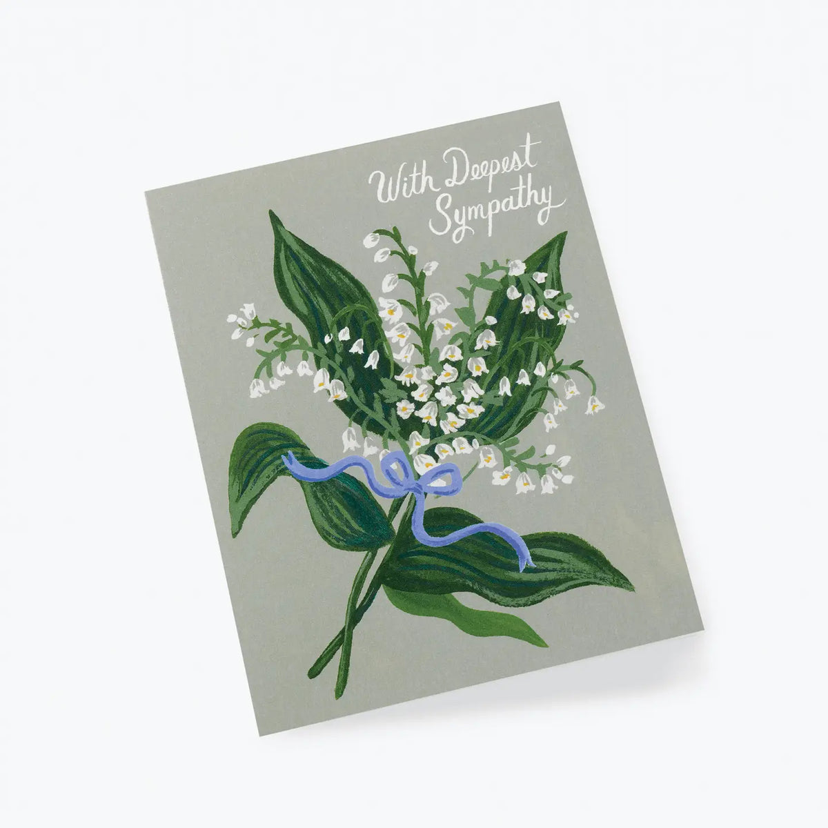 Lily of Valley Sympathy Card