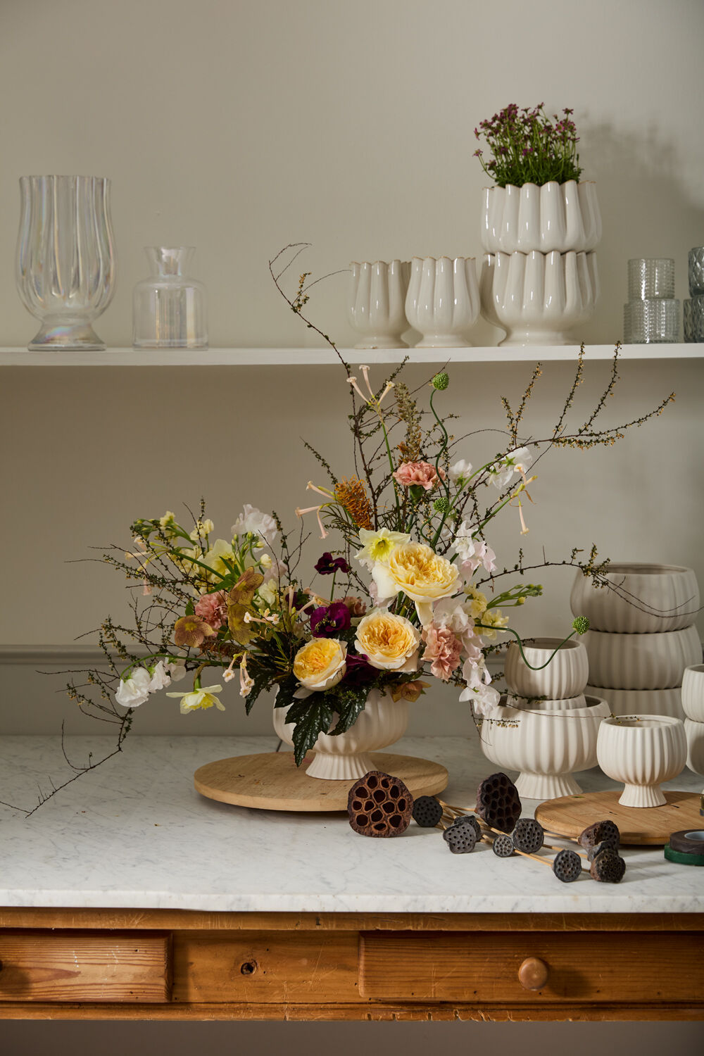 Sonata Compote White