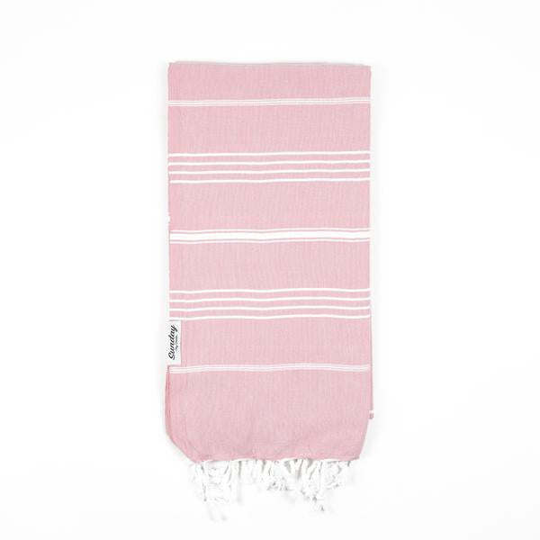 Everyday Turkish Towel - Pink