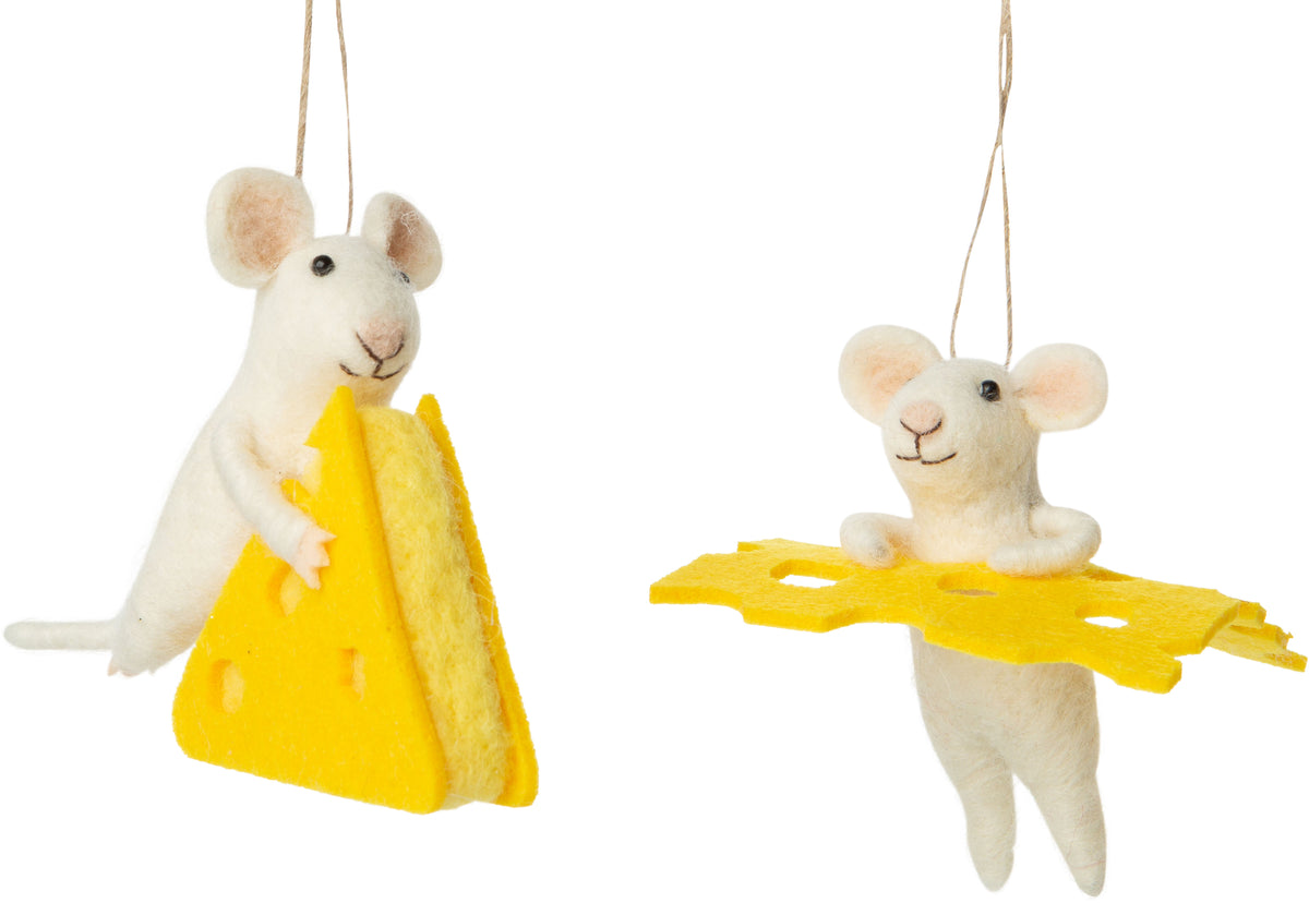 Felt Mouse Who Got the Cheese