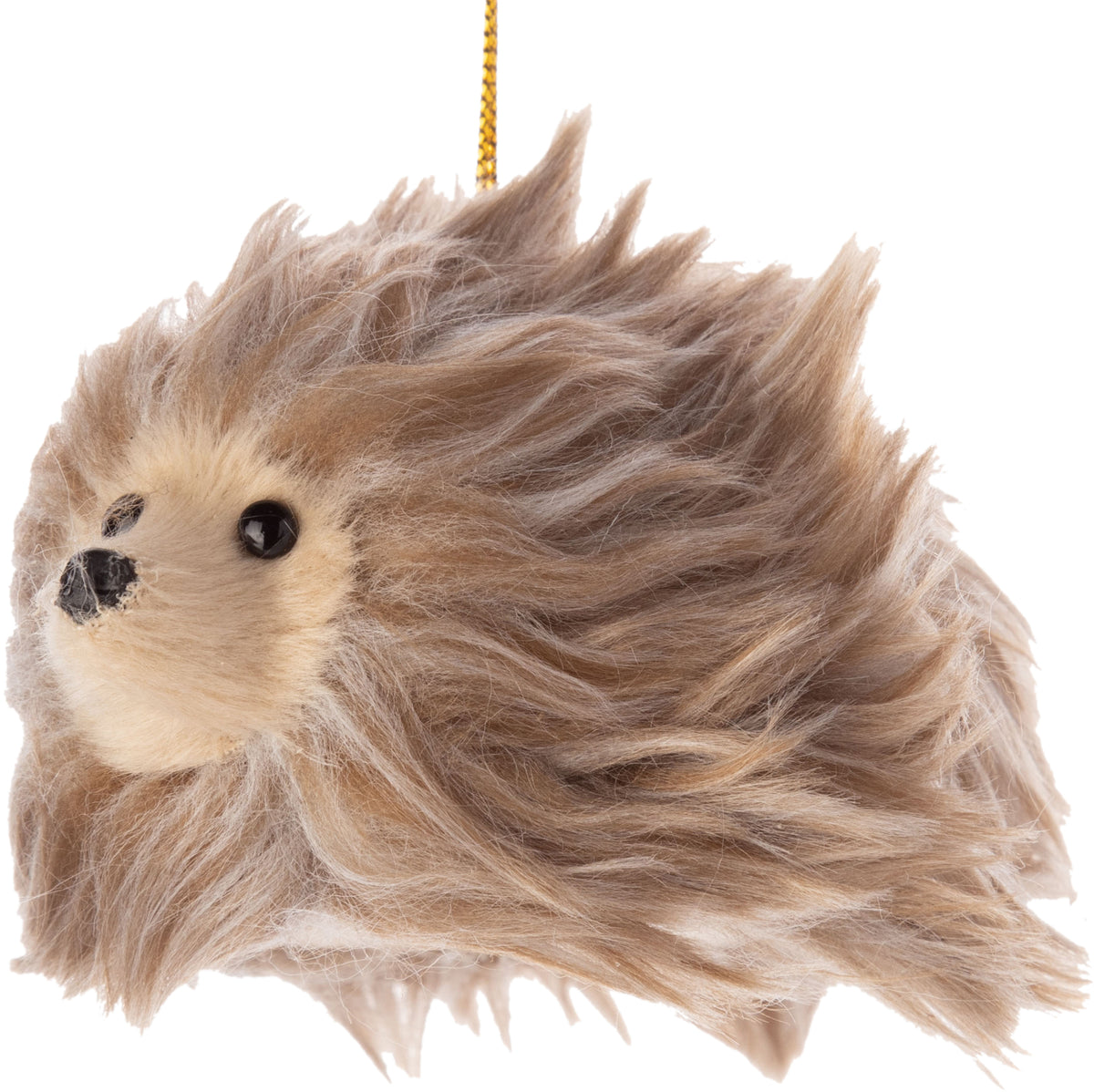 Fuzzy Hedgehog Ornament