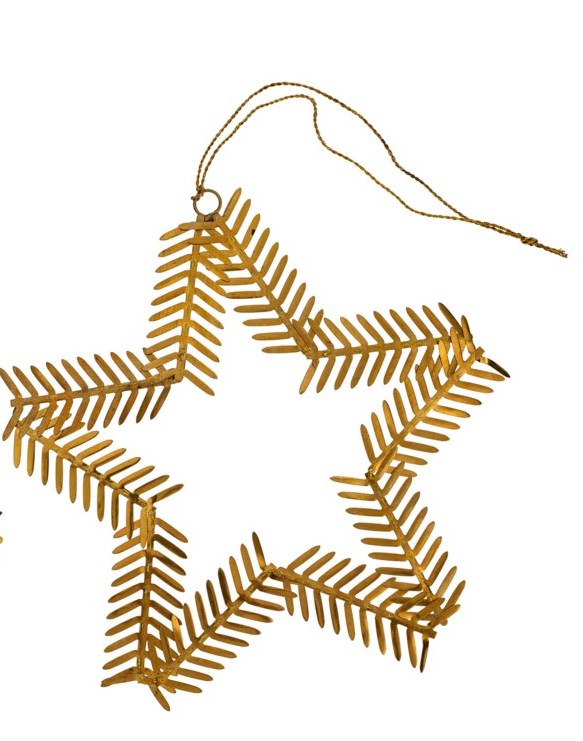 Golden Star Ornament