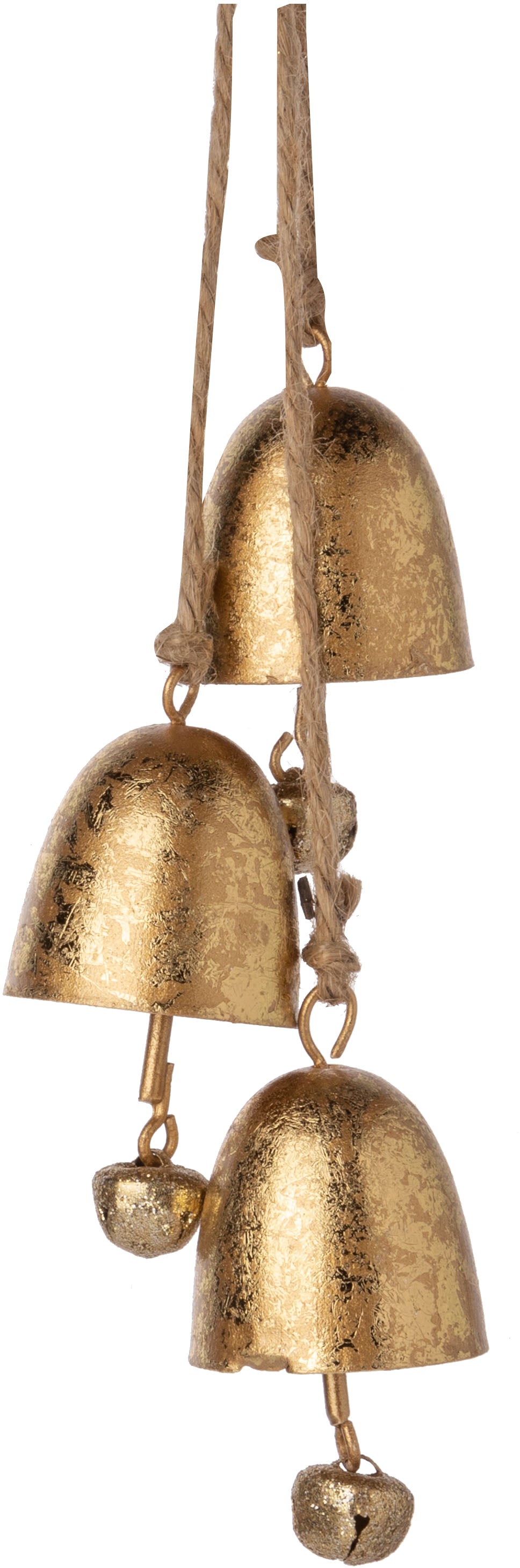 Antique Hanging Bell Cluster - Gold