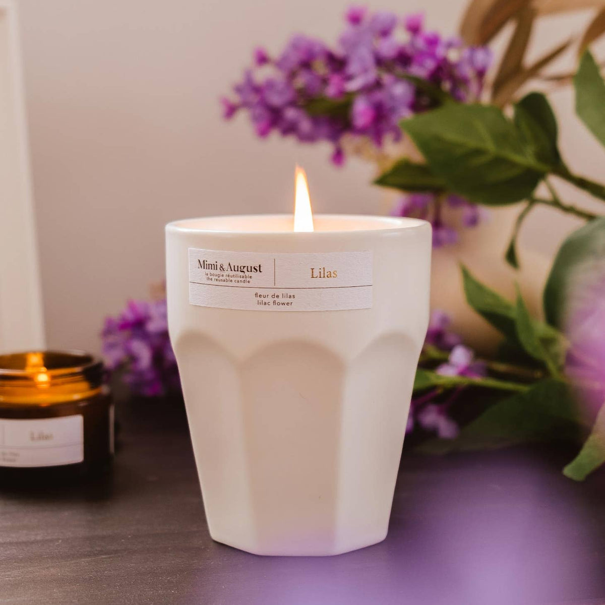 Lilas Organic Soy Candle