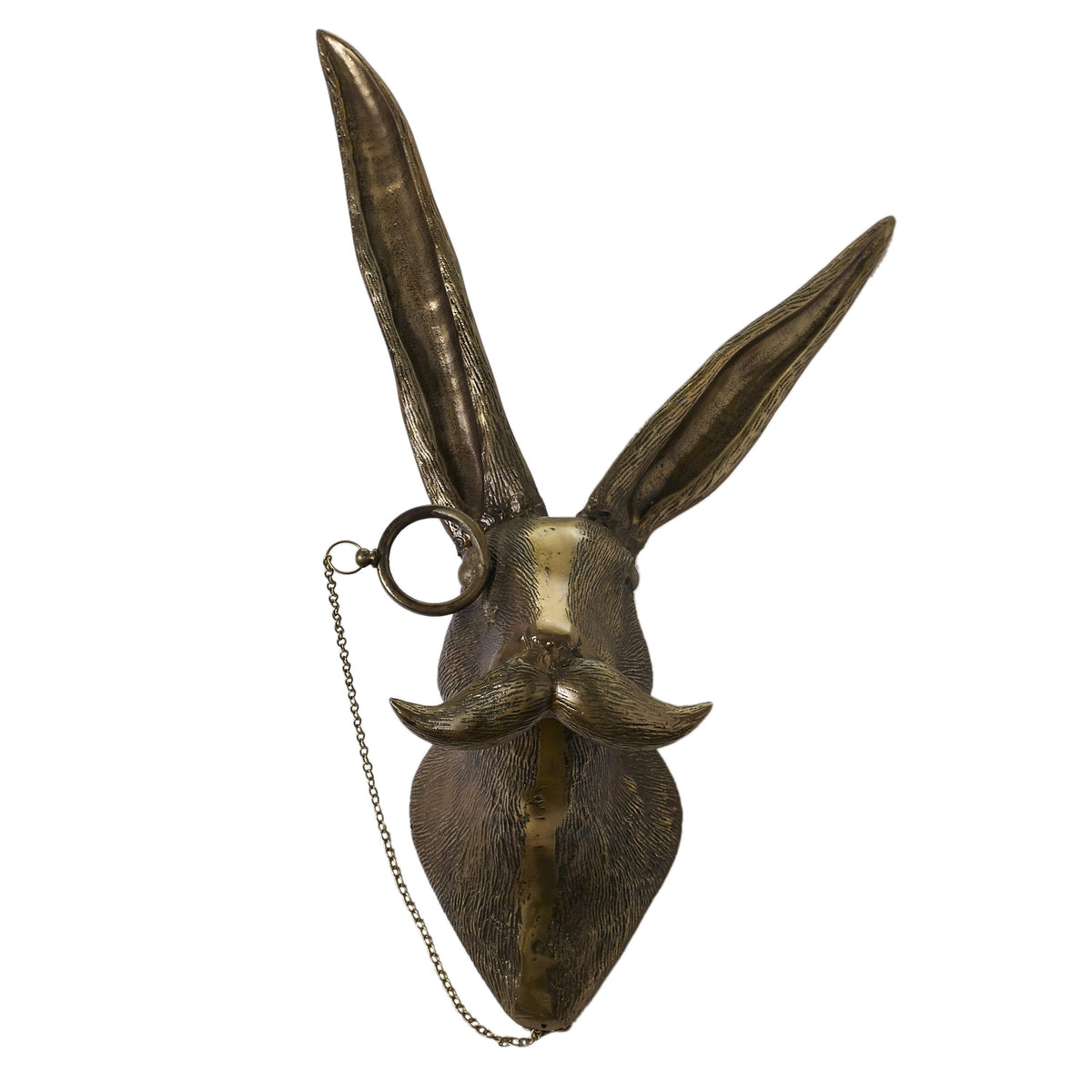 Living Fresh Flower and Plant Studio - Hare with Monocle Wall Mount