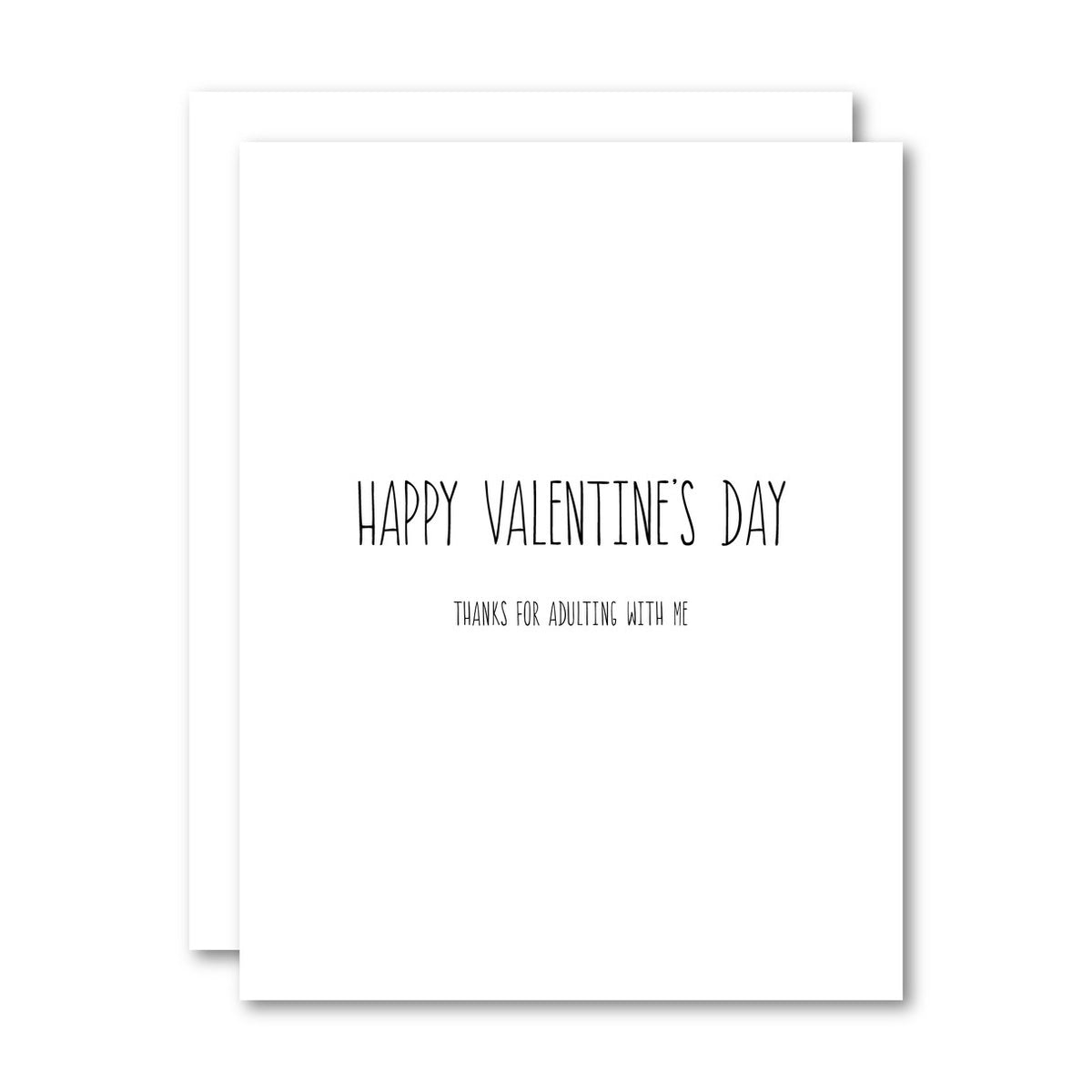 Living Fresh Flower and Plant Studio - Happy Valentines Day Card