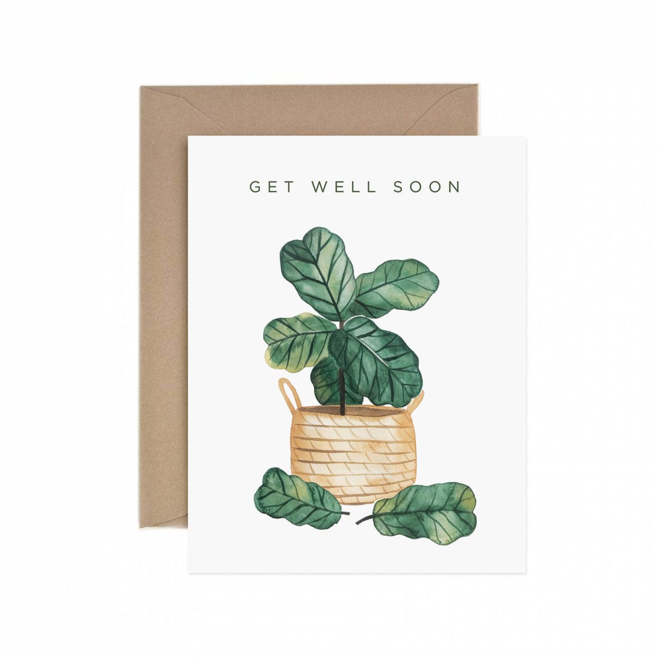 Plant Get Well Soon Card