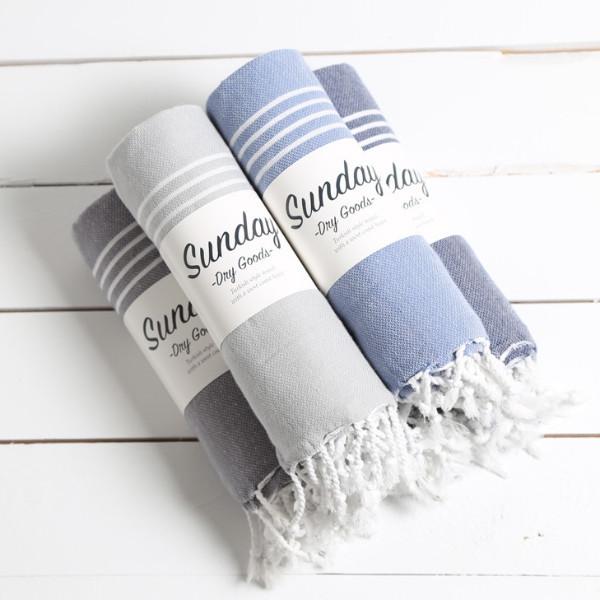 Living Fresh Flower and Plant Studio-Sunday Dry Goods - Everyday Turkish Towel - Packaged